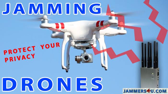 jamming a drone