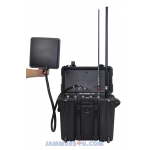 Anti Drone UAV 134-140W Directional Portable RC Jammer up to 1500m