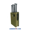 All-Remote Controls high power 30-45W handheld Jammer 6 Antennas up to 600m