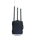 Portable Anti RC Bomb IEDs 12 Bands 1050W 20MHz to 6GHz Jammer up to 500m