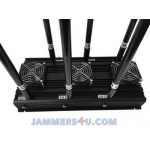 Anti-Drone UAV RC GPS Jammer 129-135W 6 bands up to 1500m